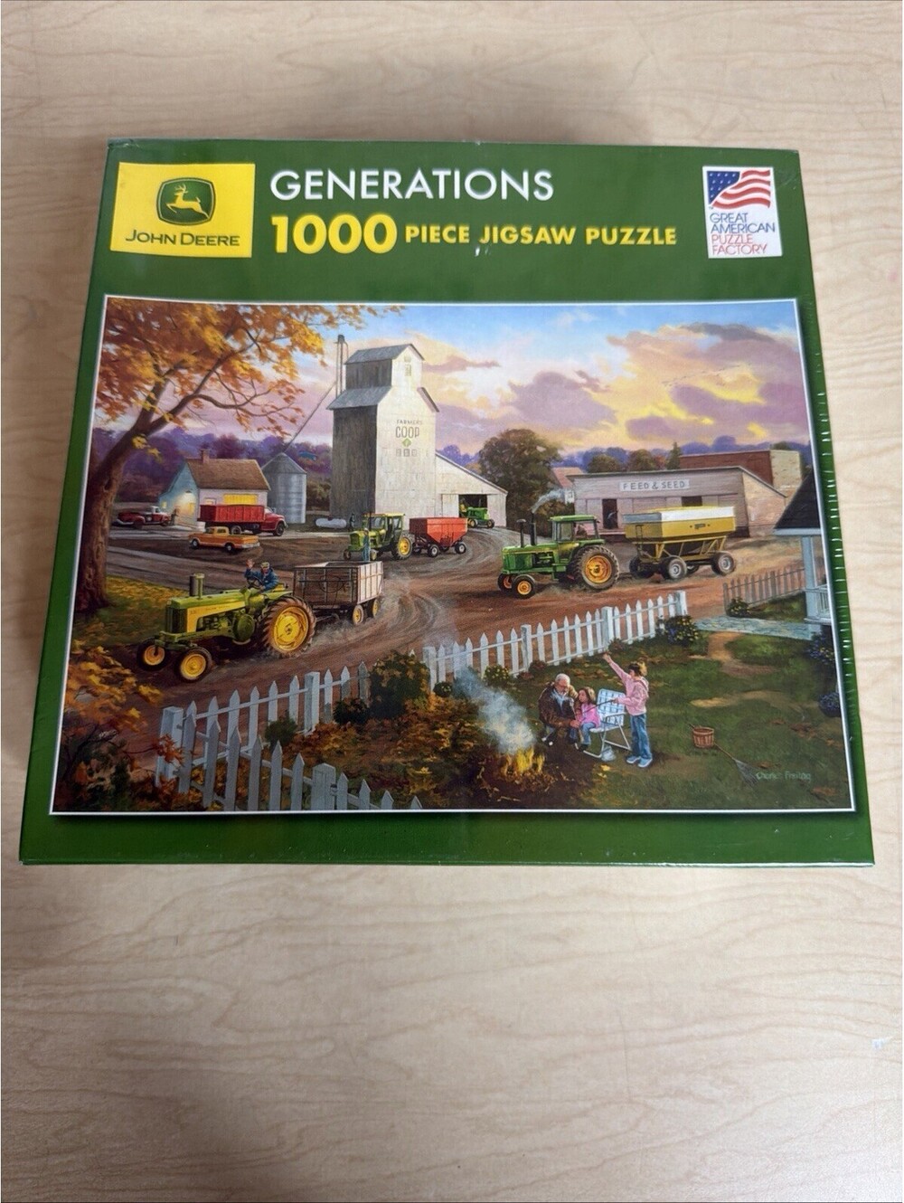 John Deere Generations Jigsaw Puzzle, 1000 pc. New